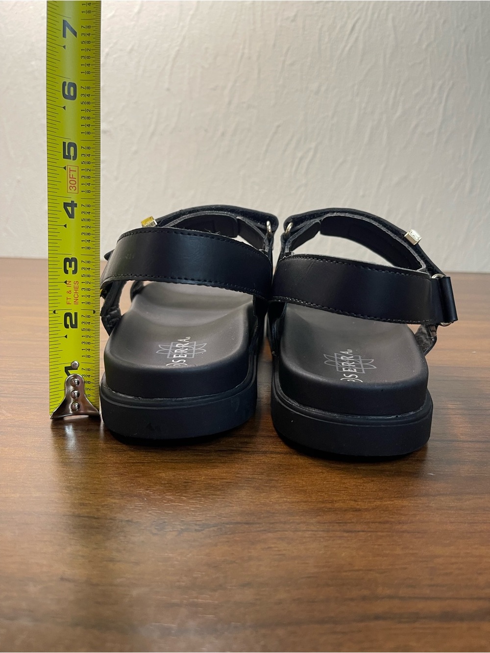 Serra Women’s Black Sandals Adjustable Straps Size 8 - Picture 8 of 8